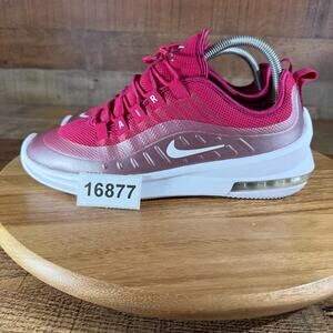 Nike Air Max Axis Shoes Womens 9 Red Purple Lace Up Running Sneakers Barely Worn